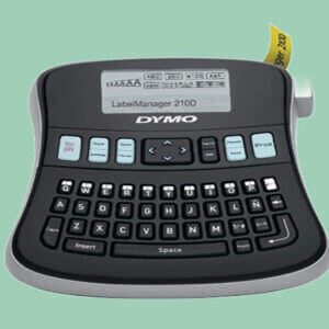 DYMO LabelManager 210D All Purpose Label Maker with Large Display and QWERTY Keyboard