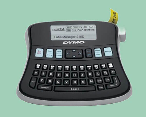DYMO LabelManager 210D All Purpose Label Maker with Large Display and QWERTY Keyboard