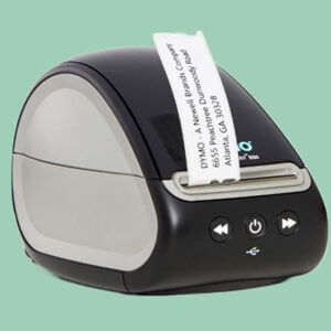 DYMO LabelWriter 550 Direct Thermal Barcode Label Printer with USB Connectivity - 62 Labels Per Minute, Auto Label Recognition, Monochrome Label Maker, Printer_Cable Bundle