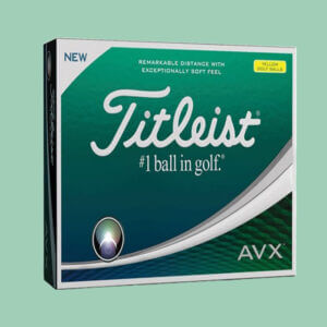 Titleist AVX Golf Balls Yellow (12)