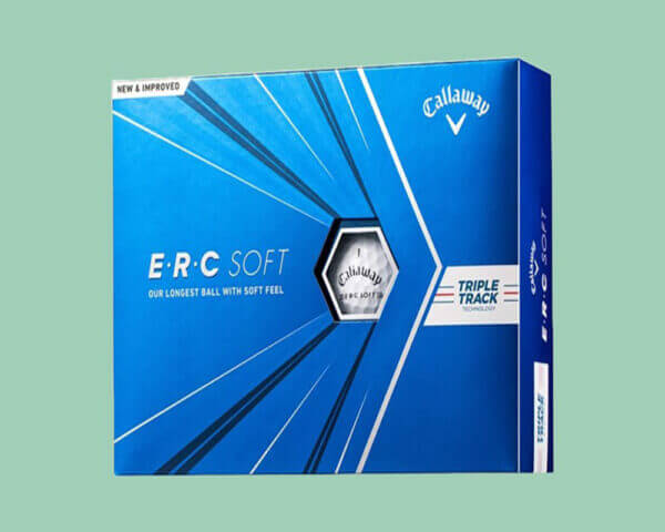 E R C Soft Triple Track Golf Ball Callaway