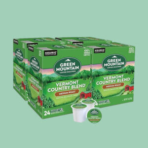 Green Mountain Coffee Roasters Vermont Country Blend Keurig Single-Serve K-Cup Pods, Medium Roast Coffee, 96 Count
