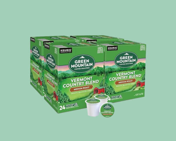 Green Mountain Coffee Roasters Vermont Country Blend Keurig Single-Serve K-Cup Pods, Medium Roast Coffee, 96 Count