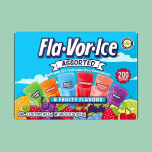 Flavor Ice Assorted Freezer Pops , 200 CT (Pack 1)